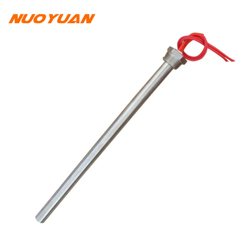 DN25 Cartridge Heater Stainless Steel Tubular Heater Immersion 220v Water Heating Element 0.5kw/1kw/1.5kw/2kw/2.5kw/3kw