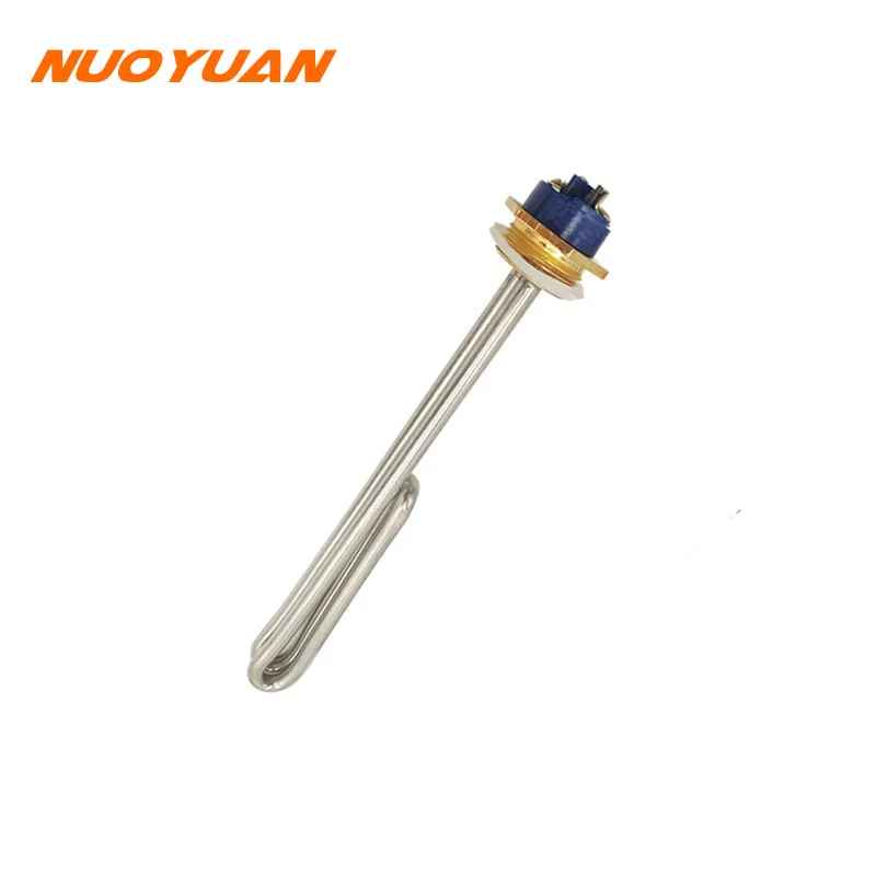 DN25 Immersion Heating Element Stainless Steel 220V Electric Tubular Heater for Water Tank Boiler 2KW/3KW/4KW