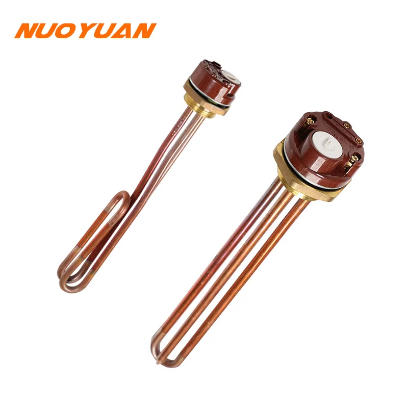 DN32 1 1/4" Copper Heating Element With Thermostat 220V Water Heater With Temperature Controller